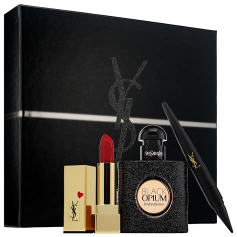 ysl black opium confezione regalo 2016|Black Opium Set .